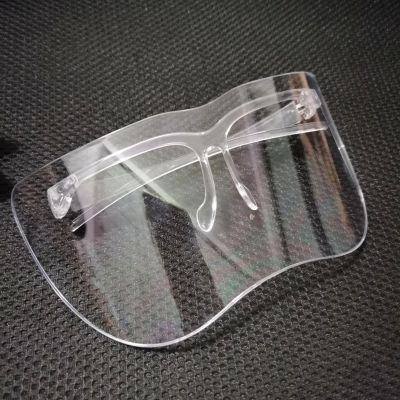 Очки прозрачные защитные на половину лица 1 шт. ― cena-optom.ru - Всё по одной цене