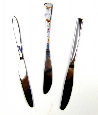 Нож столовый нержавеющая сталь 22 см.1 шт. ― cena-optom.ru - Всё по одной цене
