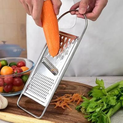 Терка нержавеющая сталь 11*31 см.1 шт. ― cena-optom.ru - Всё по одной цене