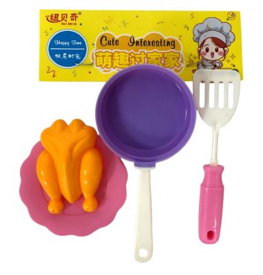 Игра посудка 4 предмета /525 шт.коробка/ ― cena-optom.ru - Всё по одной цене