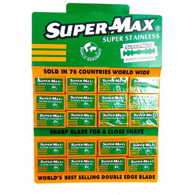 Лезвие SUPER MAX SUPER STAINLESS 5 шт. ― cena-optom.ru - Всё по одной цене