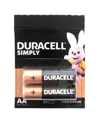 Батарейки Duracell  АА пальчиковые 2  шт, ― cena-optom.ru - Всё по одной цене